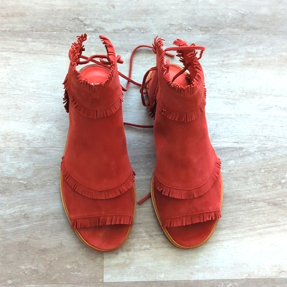 LAST PAIR🆕🌿FREE PEOPLE SILENT D SANDALS 🌿 - Picture 2 of 9